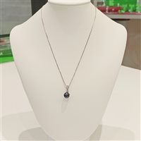Collana Vidali Gioielli Donna in Argento Perla COAR-34-34 - COAR-34-34